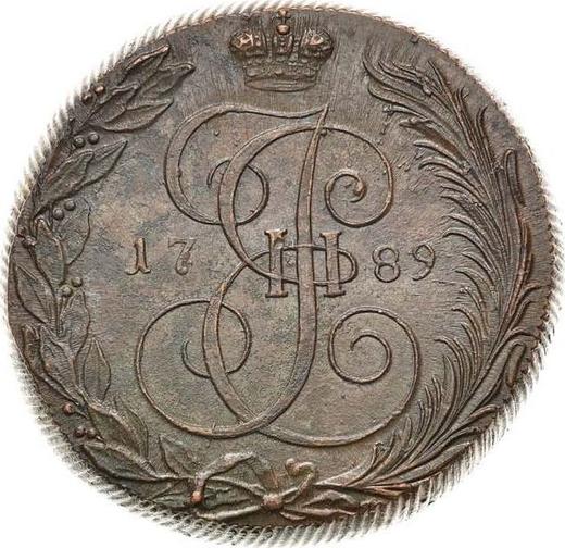 Revers 5 Kopeken 1789 КМ "Suzun Münzprägeanstalt" - Münze Wert - Rußland, Katharina II