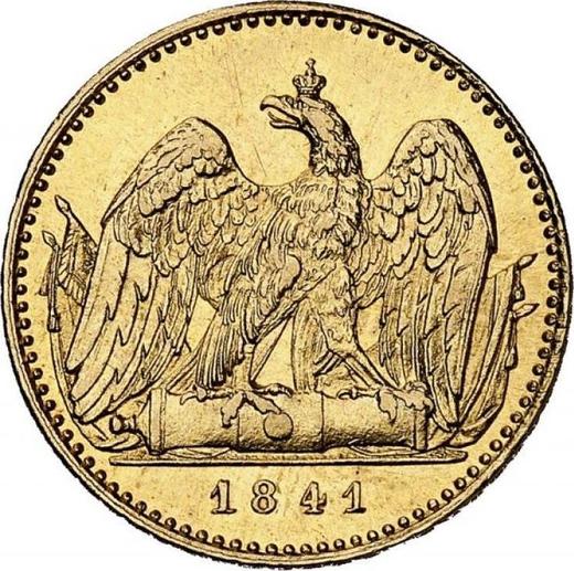 Реверс монеты - Фридрихсдор 1841 года A - цена золотой монеты - Пруссия, Фридрих Вильгельм IV