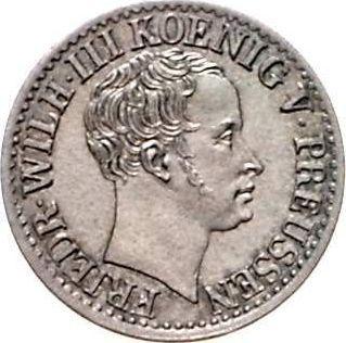 Аверс монеты - 1/2 серебряных гроша 1828 года A - цена серебряной монеты - Пруссия, Фридрих Вильгельм III