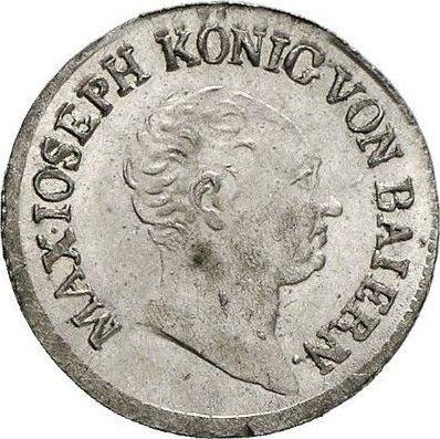Anverso 1 Kreuzer 1825 - valor de la moneda de plata - Baviera, Maximilian I