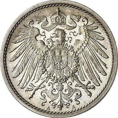 Reverso 10 Pfennige 1914 A "Tipo 1890-1916" - valor de la moneda  - Alemania, Imperio alemán