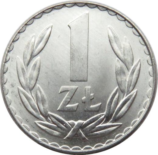 Rewers monety - 1 złoty 1978 - cena  monety - Polska, PRL