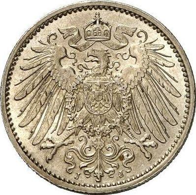 Reverso 1 marco 1903 J "Tipo 1891-1916" - valor de la moneda de plata - Alemania, Imperio alemán