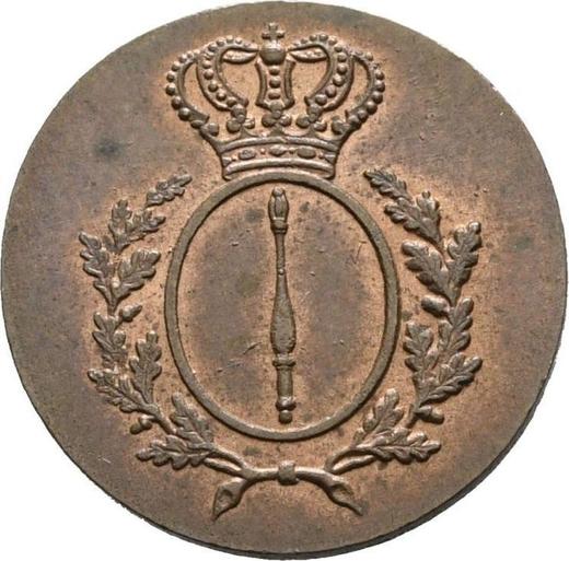 Аверс монеты - 1 пфенниг 1810 года A - цена  монеты - Пруссия, Фридрих Вильгельм III