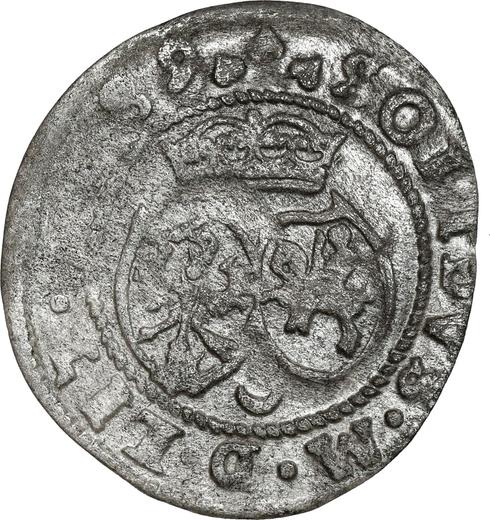 Реверс монеты - Шеляг 1589 года "Литва" - цена серебряной монеты - Польша, Сигизмунд III Ваза