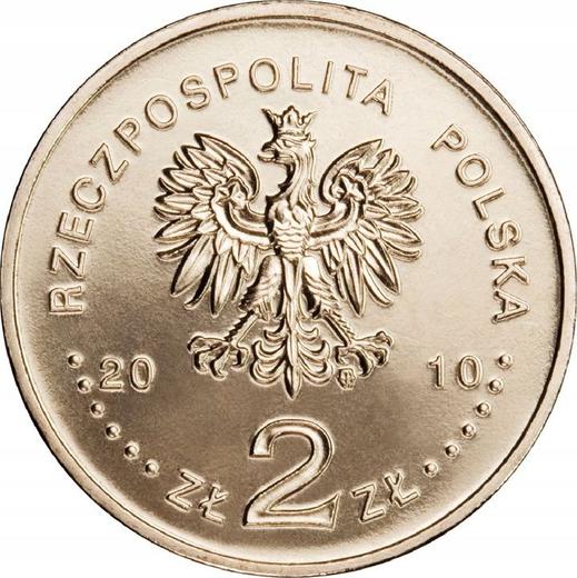 Аверс монеты - 2 злотых 2010 года MW "75 лет Битве за Варшаву" - цена  монеты - Польша, III Республика после деноминации