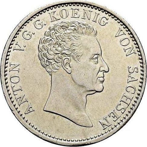 Obverse Thaler 1828 S - Silver Coin Value - Saxony-Albertine, Anthony