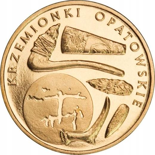 Reverso 2 eslotis 2012 MW ET "Krzemionki Opatowskie" - valor de la moneda  - Polonia, República moderna