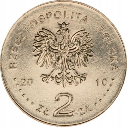 Anverso 2 eslotis 2010 MW RK "Krzeszów" - valor de la moneda  - Polonia, República moderna