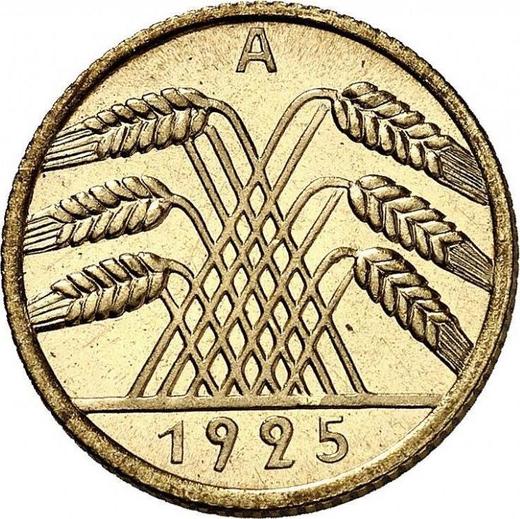 Реверс монеты - 10 рейхспфеннигов 1925 года A - цена  монеты - Германия, Bеймарская республика