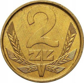 Reverso 2 eslotis 1978 MW - valor de la moneda  - Polonia, República Popular