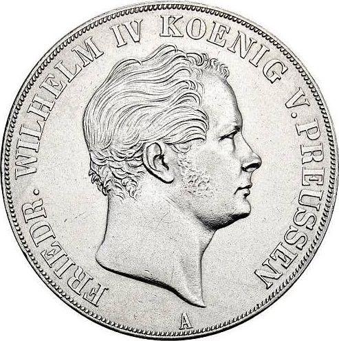 Аверс монеты - 2 талера 1842 года A - цена серебряной монеты - Пруссия, Фридрих Вильгельм IV