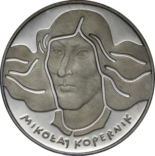 Rewers monety - 100 złotych 1973 MW "Mikołaj Kopernik" Srebro - cena srebrnej monety - Polska, PRL