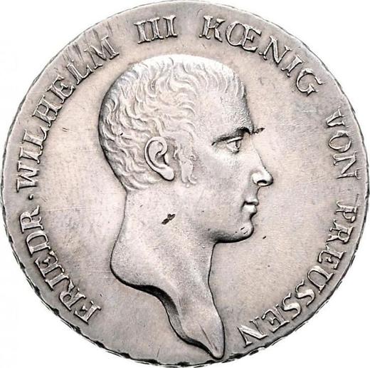 Аверс монеты - Талер 1813 года B - цена серебряной монеты - Пруссия, Фридрих Вильгельм III
