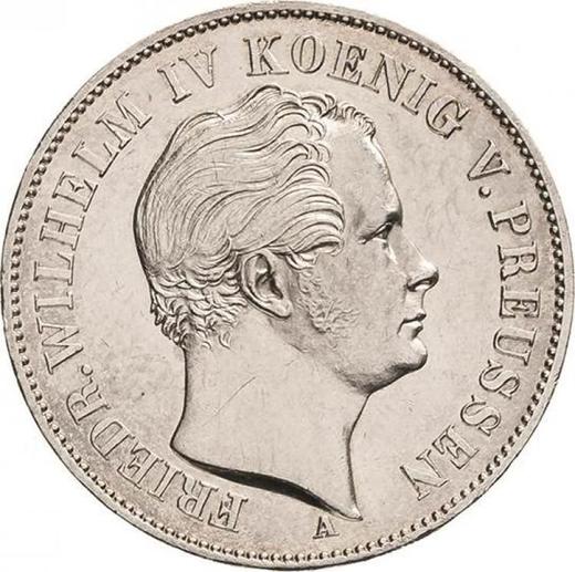 Аверс монеты - Талер 1847 года A - цена серебряной монеты - Пруссия, Фридрих Вильгельм IV