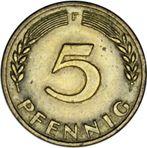 Аверс монеты - 5 пфеннигов 1949 года F "Bank deutscher Länder" - цена  монеты - Германия, ФРГ