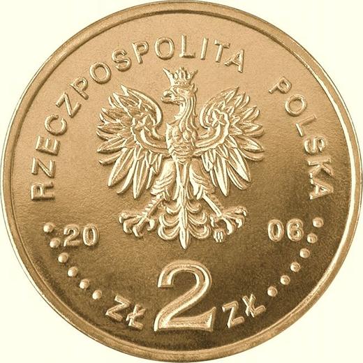 Аверс монеты - 2 злотых 2006 года MW "Иван Купала" - цена  монеты - Польша, III Республика после деноминации