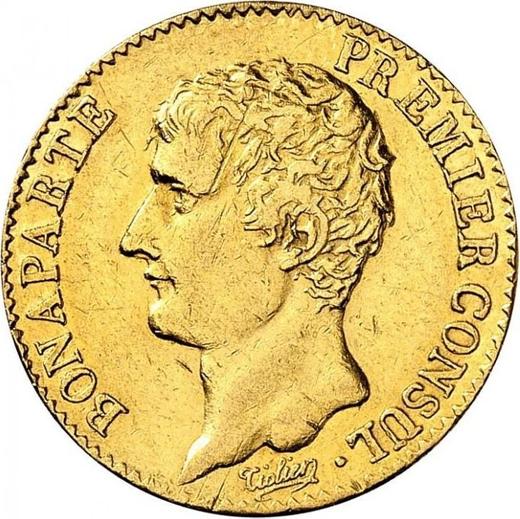 Obverse 20 Francs AN 12 (1803-1804) A "CONSUL" Paris - France, Napoleon I