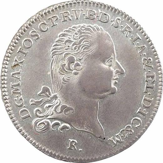 Obverse 1/2 Thaler 1804 R - Silver Coin Value - Berg, Maximilian Joseph