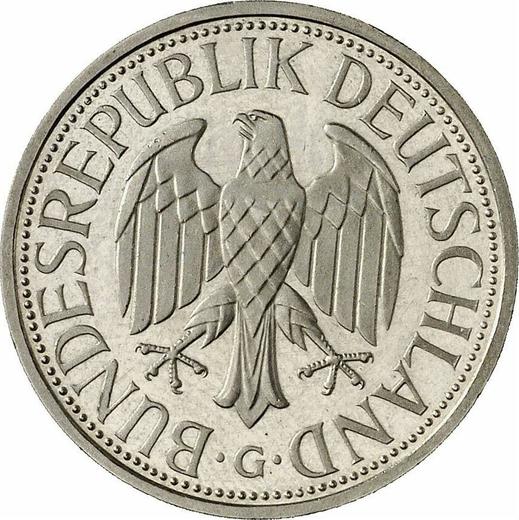Реверс монеты - 1 марка 1994 года G - цена  монеты - Германия, ФРГ