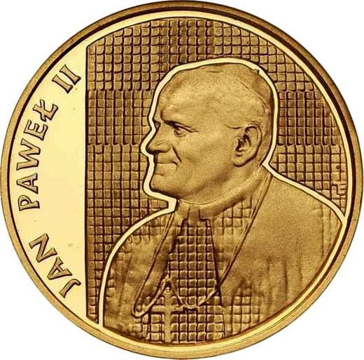 Реверс монеты - 5000 злотых 1989 года MW ET "Иоанн Павел II" Золото - цена золотой монеты - Польша, Народная Республика
