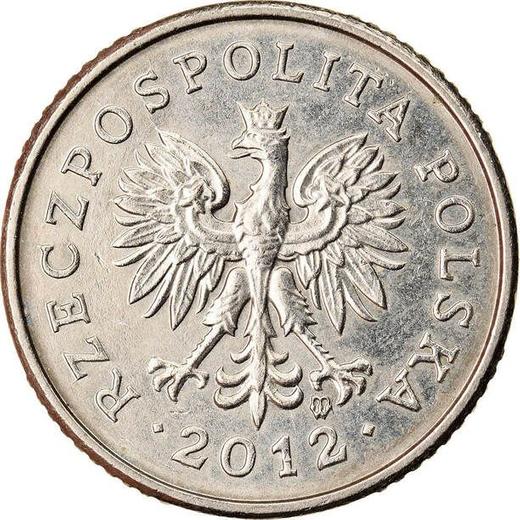 Awers monety - 10 groszy 2012 MW - cena  monety - Polska, III RP po denominacji