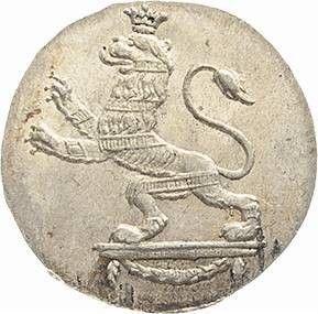 Аверс монеты - 1/24 талера 1807 года F - цена серебряной монеты - Гессен-Кассель, Вильгельм I