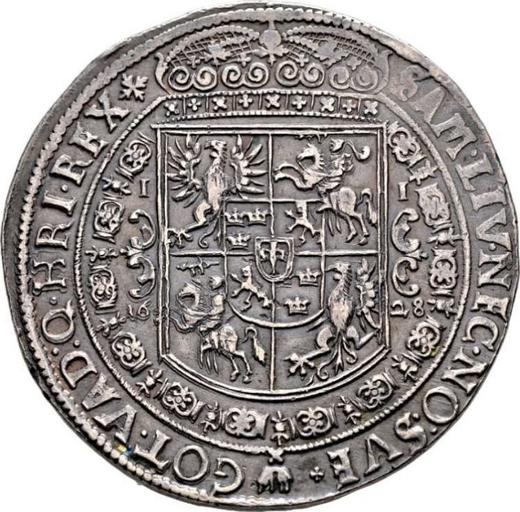 Реверс монеты - Талер 1628 года II "Тип 1618-1630" - цена серебряной монеты - Польша, Сигизмунд III Ваза