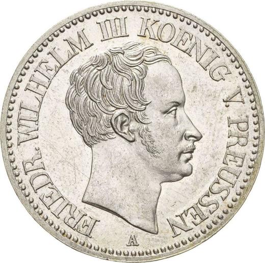 Аверс монеты - Талер 1828 года A "Тип 1823-1828" - цена серебряной монеты - Пруссия, Фридрих Вильгельм III