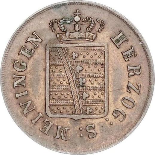 Awers monety - 1 krajcar 1831 "Typ 1831-1835" - cena  monety - Saksonia-Meiningen, Bernard II