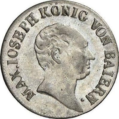 Аверс монеты - 3 крейцера 1816 года - цена серебряной монеты - Бавария, Максимилиан I