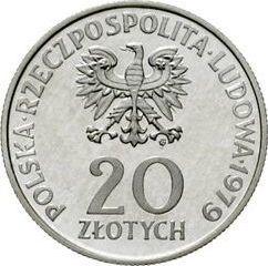 Awers monety - PRÓBA 20 złotych 1979 MW "Międzynarodowy Rok Dziecka" Srebro - cena srebrnej monety - Polska, PRL