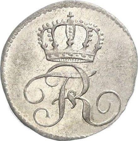 Awers monety - 1 krajcar 1811 - cena srebrnej monety - Wirtembergia, Fryderyk I