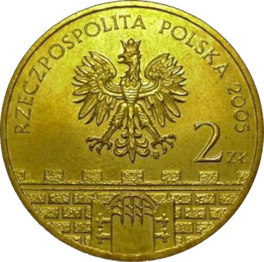 Аверс монеты - 2 злотых 2005 года MW RK "Колобжег" - цена  монеты - Польша, III Республика после деноминации