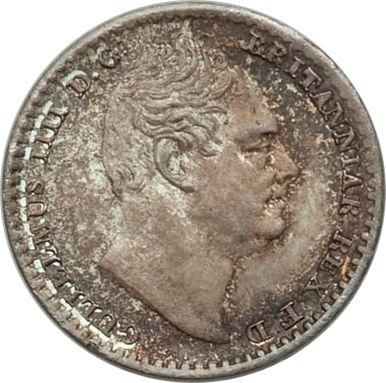 Аверс монеты - Пенни 1832 года "Монди" - цена серебряной монеты - Великобритания, Вильгельм IV