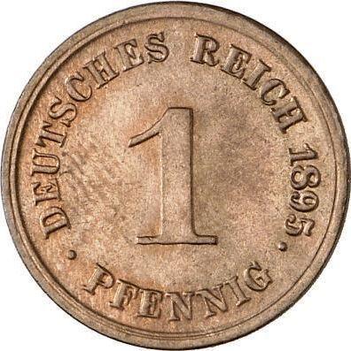 Anverso 1 Pfennig 1895 G "Tipo 1890-1916" - valor de la moneda  - Alemania, Imperio alemán