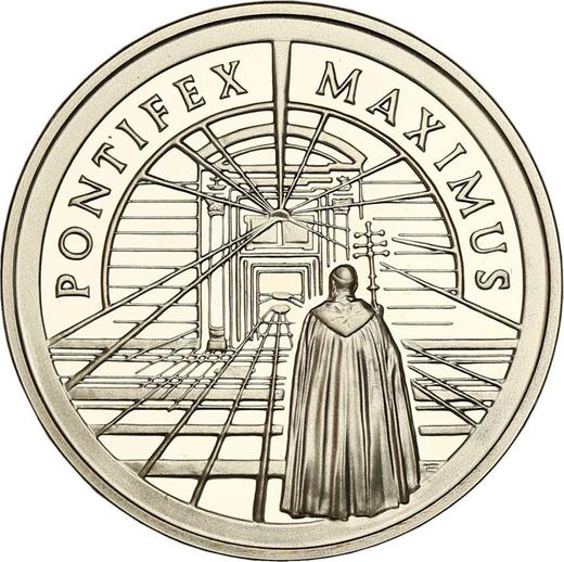 Реверс монеты - 10 злотых 2002 года MW ET "Иоанн Павел II" - цена серебряной монеты - Польша, III Республика после деноминации