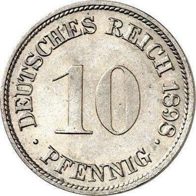 Awers monety - 10 fenigów 1898 G "Typ 1890-1916" - cena  monety - Niemcy, Cesarstwo Niemieckie