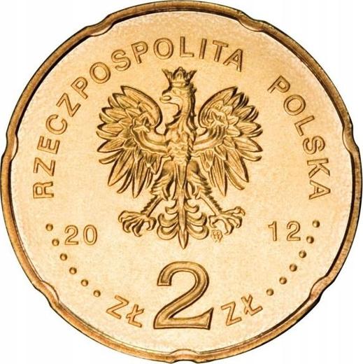 Obverse 2 Zlote 2012 MW "50 Years of the Third Programme of the Polish Radio" -  Coin Value - Poland, III Republic after denomination