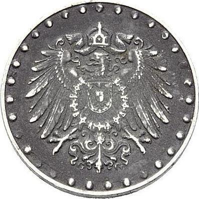 Rewers monety - 10 fenigów 1916 "Typ 1916-1922" Bez znaku mennicy - cena  monety - Niemcy, Cesarstwo Niemieckie