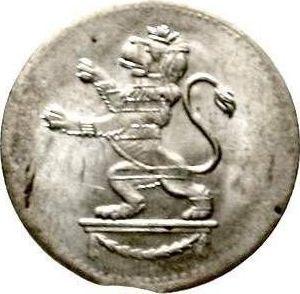 Obverse 1/24 Thaler 1814 - Silver Coin Value - Hesse-Cassel, William I