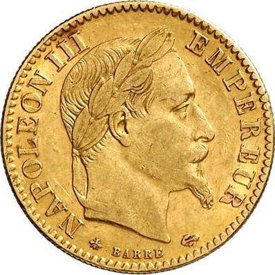 Obverse 10 Francs 1866 A "Type 1861-1868" Paris - France, Napoleon III