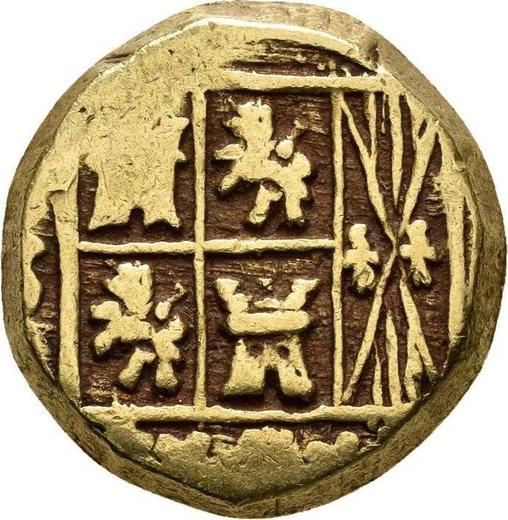 Аверс монеты - 2 эскудо 1754 года S - цена золотой монеты - Колумбия, Фердинанд VI