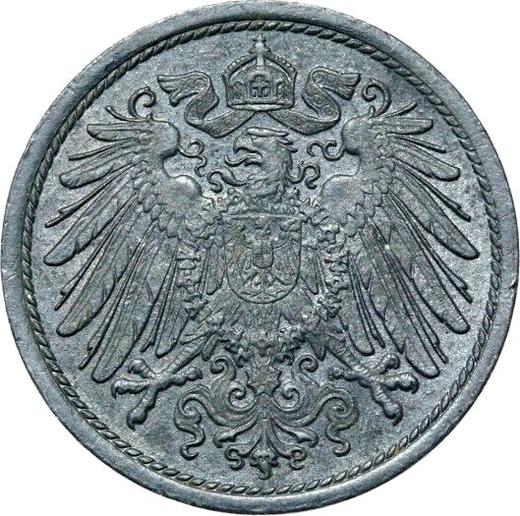 Reverso 10 Pfennige 1919 "Tipo 1917-1922" - valor de la moneda  - Alemania, Imperio alemán