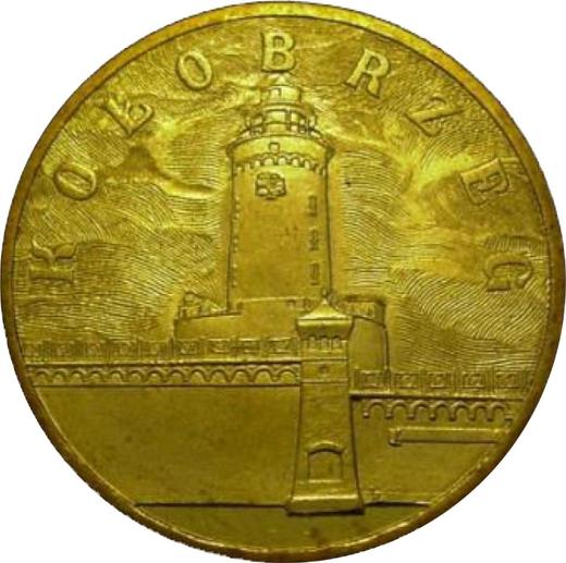 Реверс монеты - 2 злотых 2005 года MW RK "Колобжег" - цена  монеты - Польша, III Республика после деноминации