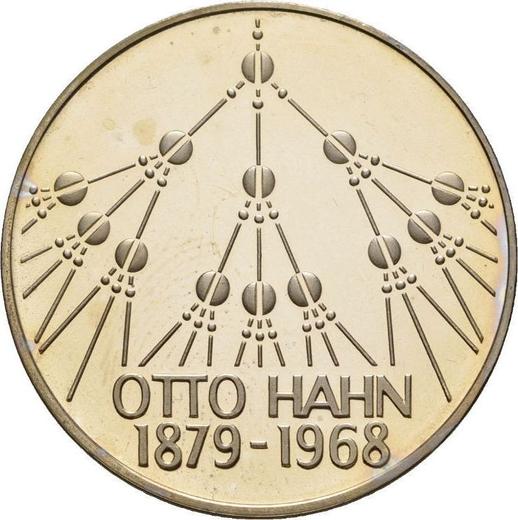 Аверс монеты - 5 марок 1979 года G "Отто Ган" - цена  монеты - Германия, ФРГ