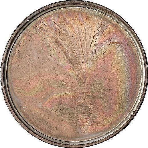 Reverse Thaler 1871 One-sided strike Copper -  Coin Value - Bavaria, Ludwig II