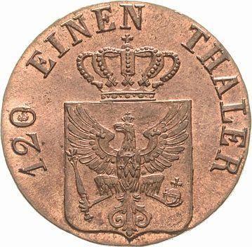Anverso 3 Pfennige 1829 A - valor de la moneda  - Prusia, Federico Guillermo III