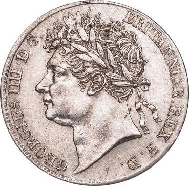 Awers monety - 4 pensy 1826 "Maundy" - cena srebrnej monety - Wielka Brytania, Jerzy IV