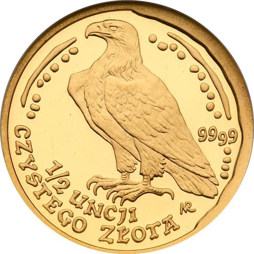 Reverse 200 Zlotych 1995 MW NR "White-tailed eagle" - Gold Coin Value - Poland, III Republic after denomination